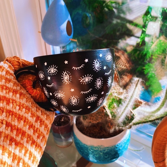 Bohemian Black Lunar Eye Mug ๐ฎ - Picture 3 of 7